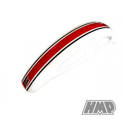 Guarda lamas frente YAMAHA RZ 50 branco sem autocolante - HP